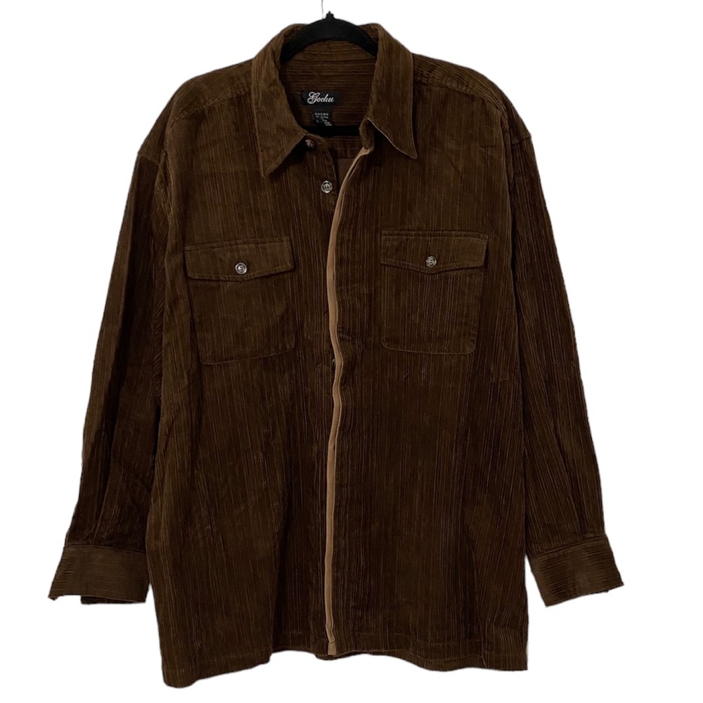 GOCHU Corduroy Shacket XL